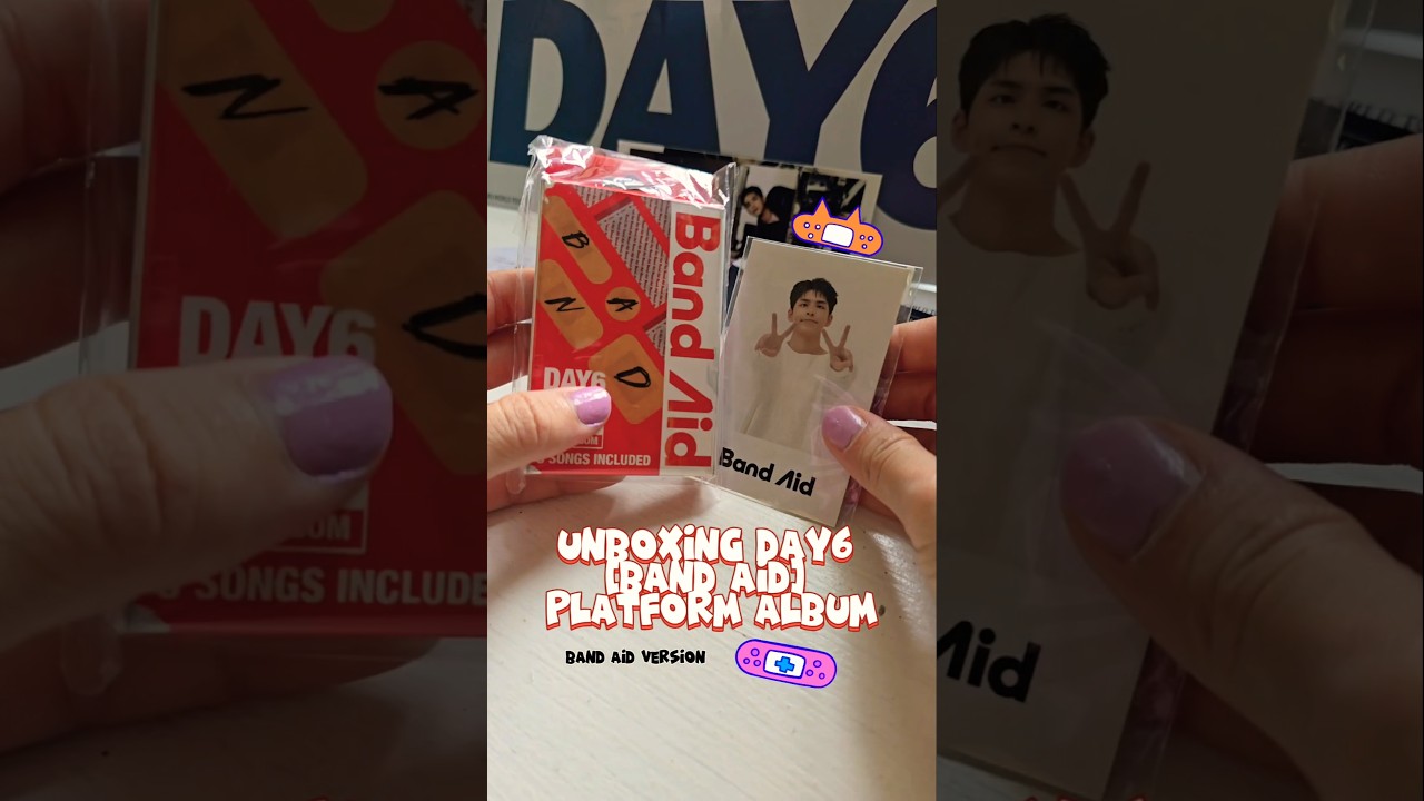 Unboxing my lucky draw of DAY6 [BAND AID] Platform Album | Band Aid ver 🩹  
