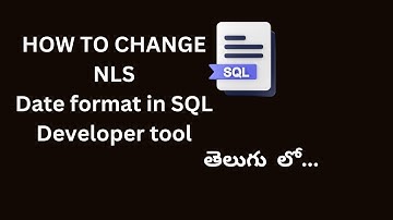 How to change query result date format#TECH2#NLSDATEFORMAT#sqldeveloper#orcle11g#sql#oraclesql