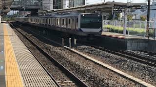 JR 常磐線 普通電車 出発−２.MOV JR Joban Line  Local Trains