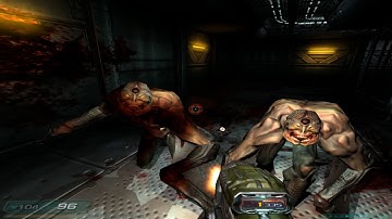Doom 3 - Mission 23, Central Server Banks (Boss fight)