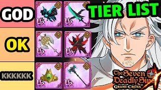 AS MELHORES RELÍQUIAS DO GRAND CROSS! TIER LIST MAIO 2024! - The Seven Deadly Sins Grand Cross