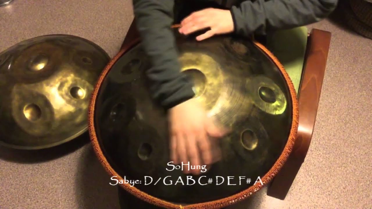 SoHung handpan scale Sabye. Соханг хэндпан строй Sabye