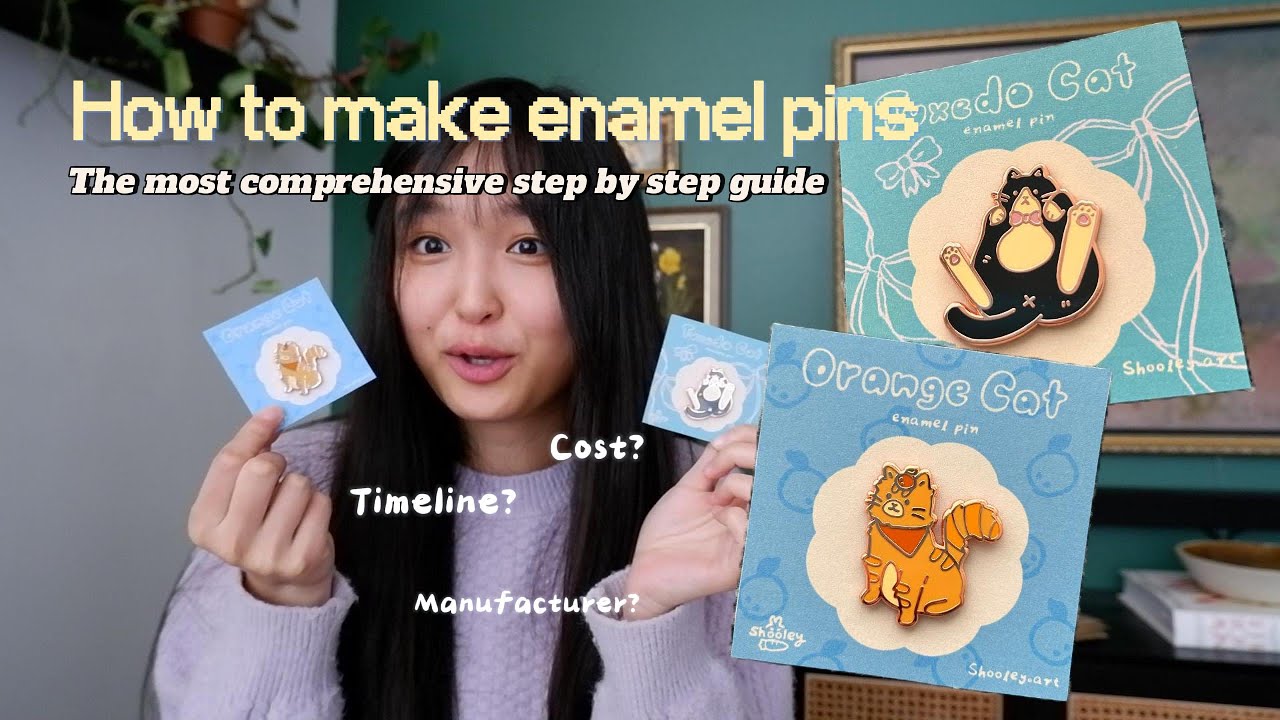 How to make enamel pins cost, manufacturers, detailed timeline real example walkthrough