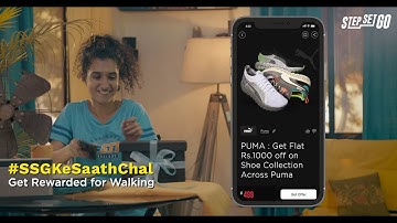 Step 1-2-3 and Go! #SSGKeSaathChal | StepSetGo App