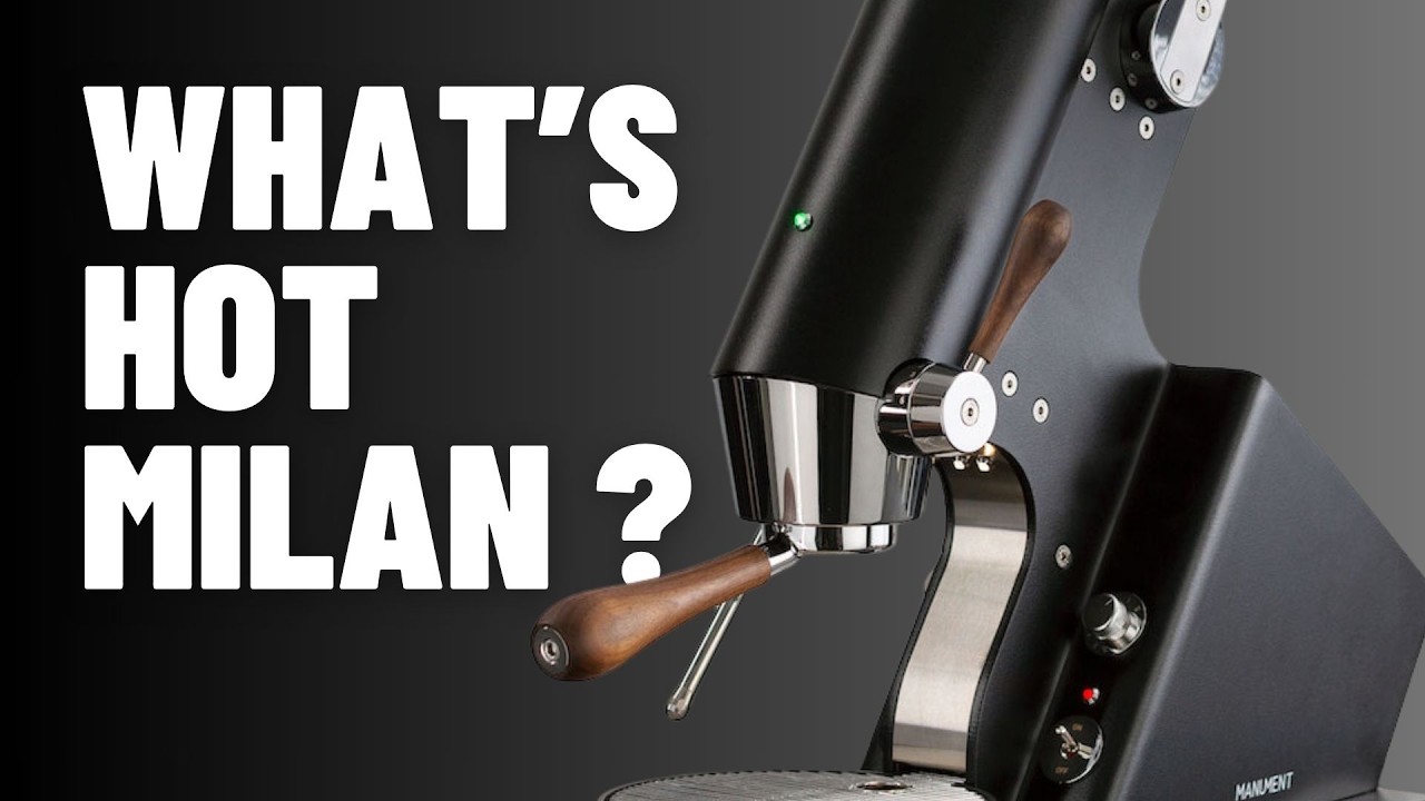 Самые горячие кофемашины! ВЕДУЩИЙ миланского кофейного шоу