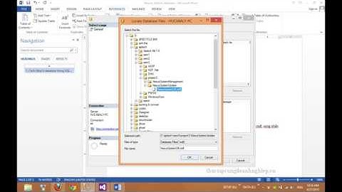 Hướng dẫn Attach và Detach database trong Sql Server 2012,| GTO,Tuyen Sinh, Lâp trinh