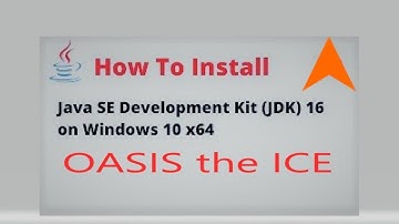 How to Download & Install Java JDK on Windows 7/8/10  | Java Development Kit 16 Download & Install