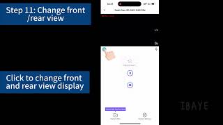 Dash cam ZD-X45 How to connect dash cam wifi on phone and check playback files on APP？ screenshot 3