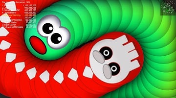 Gameplay worms zone. io snake worm zone gameplay oggy music saamp game