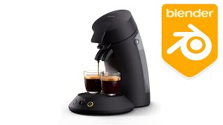 Visualizing and Animating Products in Blender  Coffee Machine (Aryan)