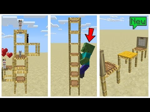 Minecraft 1 14 Update Scaffolding Building Tips And Tricks Youtube