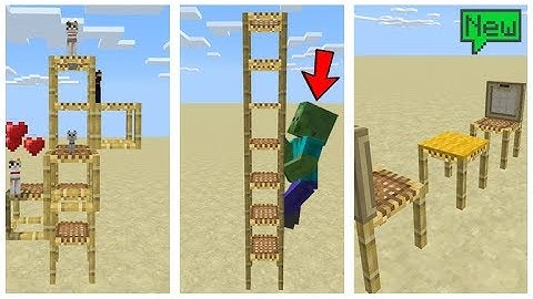 Minecraft 1.14 Update - Scaffolding Building Tips and Tricks