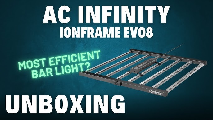 Beginner Grow Tent Kit - AC Infinity IONFRAME EVO4 LED Light 3' x