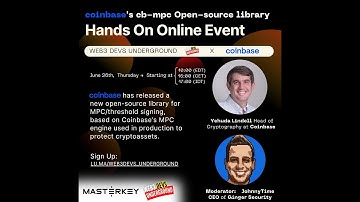 Online event - Coinbase’s cb-mpc Open-Source Library