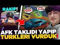 ARABADA AFK TAKLİDİ YAPIP TÜRKLERİ VURDUK! ( ANA AVRAT SÖVDÜLER! 😡 ) - PUBG Mobile