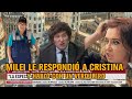 MILEI LE RESPONDIÓ A CRISTINA Y HABLÓ CON UN VERDULERO - Javier Milei en La Nación + 27/1/2022