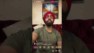 Ammy Virk | Main suneya | Ammy Virk Live On Instagram