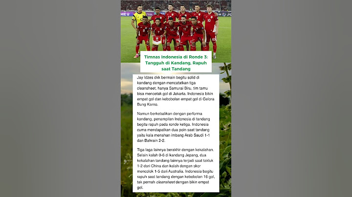 Timnas Indonesia di Ronde 3: Tangguh di Kandang, Rapuh saat Tandang #football #timnasindonesia