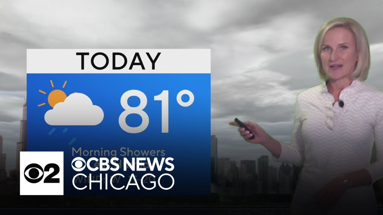 Showers return Wednesday night in Chicago - YouTube