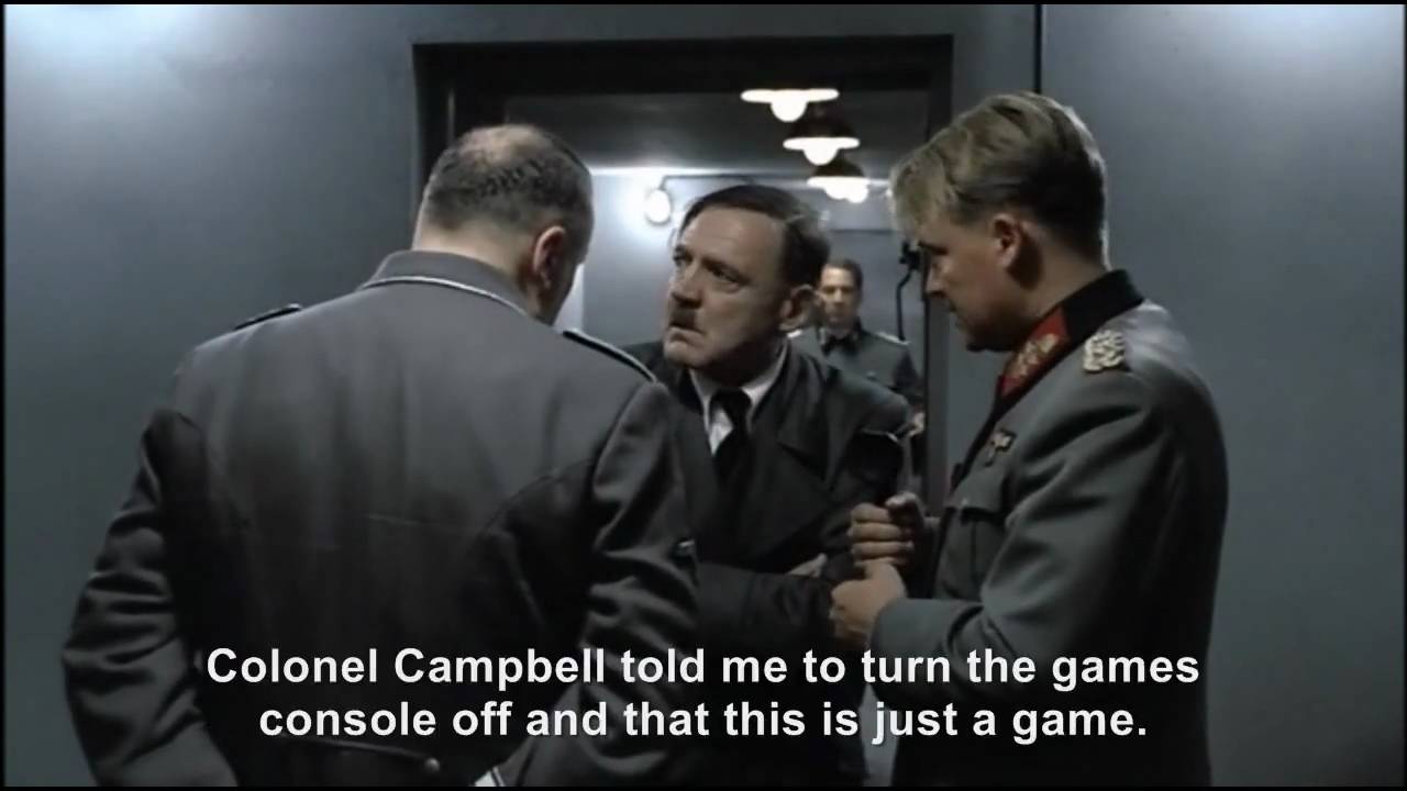 Hitler phones Colonel Campbell