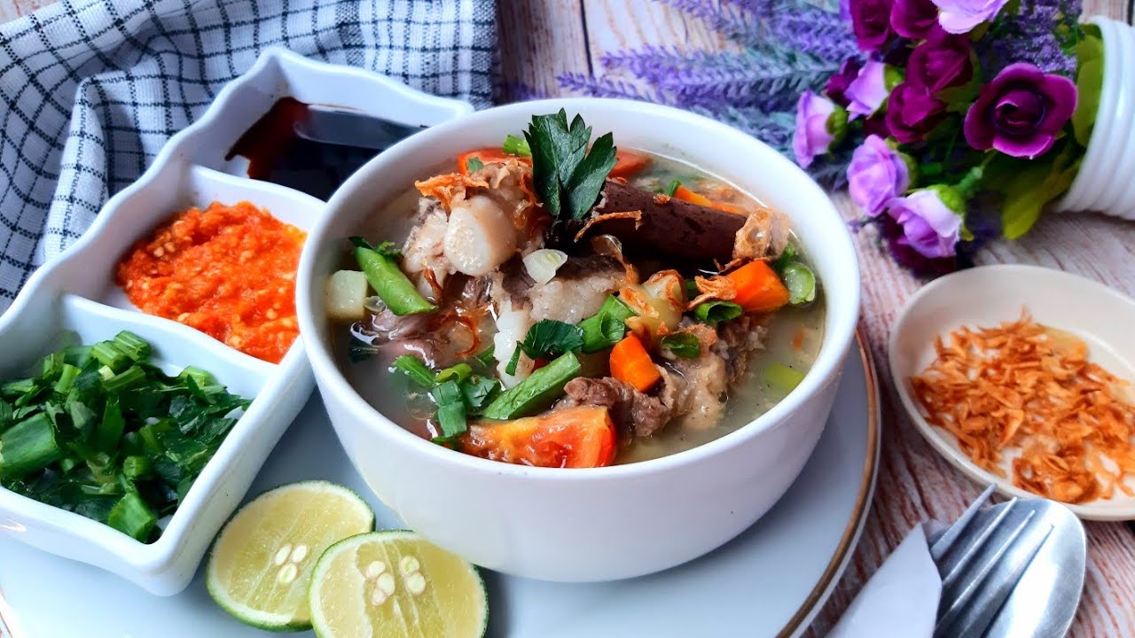 Resep Sop Iga Sapi Kuah Bening Sup Iga Enak dan Empuk 