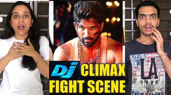 DJ Climax Action Scene | Allu Arjun Fight | Pakistani Reaction