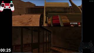 TimeSplitters 2 - Wild West - Story Co-Op With  @jodavskii  - Normal - 1:36 RTA [Dolphin]