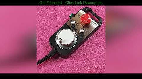 Top Pulse Generator Manual Pendant Handwheel for FAGOR Siemens MITSUBISHI 4/6 Axis Inc Mpg FANUC Sy