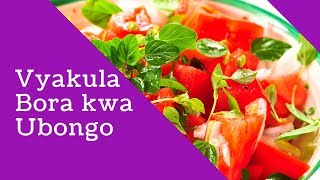 Orodha ya Aina ya Vyakula Muhimu Kwa Ubongo