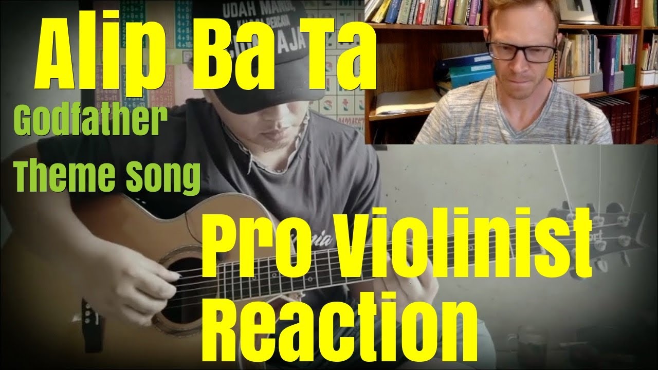 Alip Ba Ta, "The Godfather Theme Song," Pro Violinist Reaction
