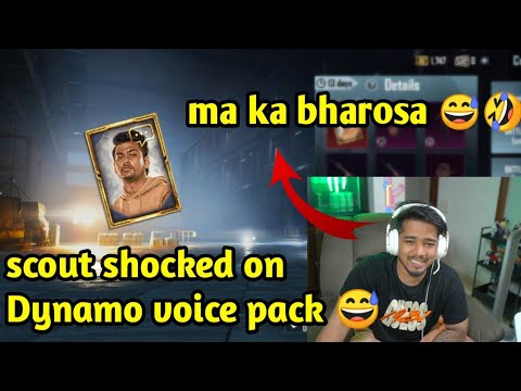 Scout reaction on Dynamo voice pack| scout shocked on Dynamo voice pack ...