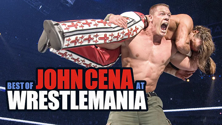 Best of John Cena at WrestleMania: Full Match Marathon