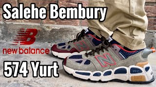 New Balance 574 Yurt x Salehe Bembury “Forest Green” Review & On Feet