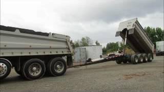 For Sale Truckweld PTERS-4 Quad Axle Pup Trailer 50K Hydraulic Dump bidadoo.com
