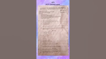 #GTUIIS2025QuestionPaper#2025 #IntroductiontoITsystemSystems"#GTU 2024 Question Paper#gtu#IIS