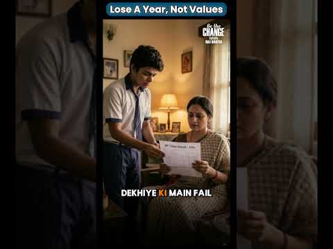 Lose a year, not your values
