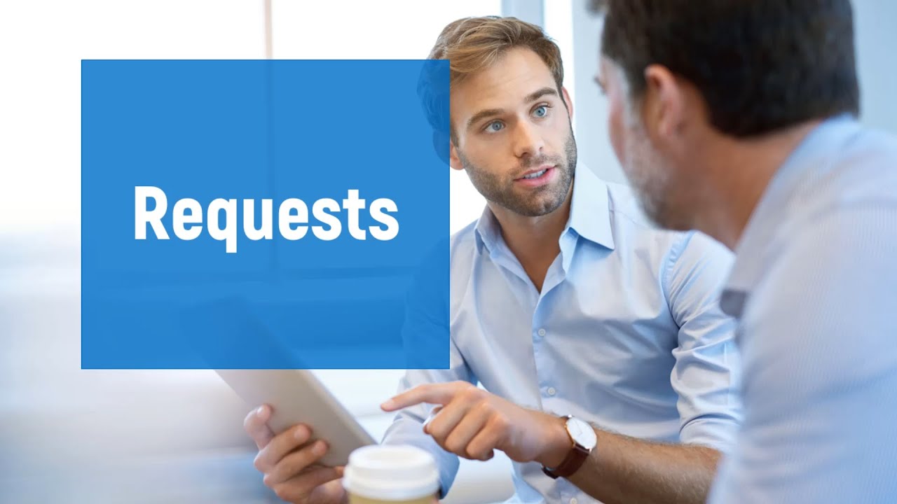 Making Requests in the Workplace - YouTube
