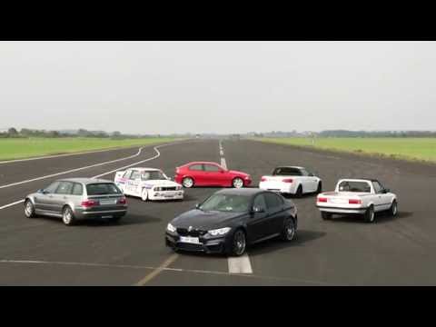 30 years of BMW M3 - group shots