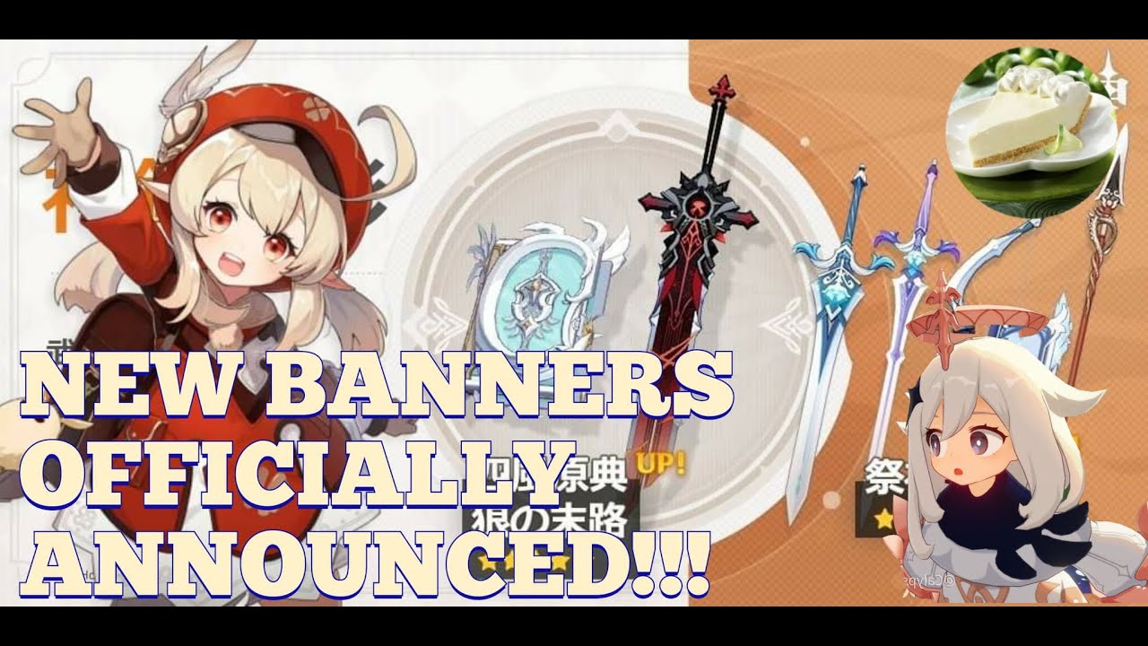New Genshin Impact Banners Officially Announced!!! - YouTube