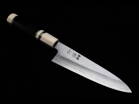 ⚡️初心x中川作聯名款銀三鋼和牛刀18cm⚡️ - YouTube