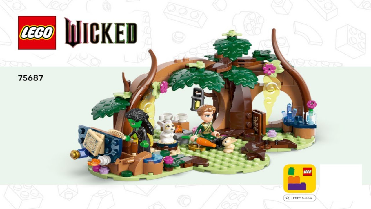 LEGO 75687 Instructions | Wicked | Elphaba's Retreat | Part Two