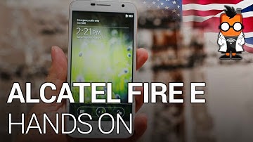 Alcatel Onetouch FireE - Firefox OS Smartphone Hands On