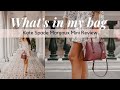 What's in my bag | Kate Spade Margaux Mini Bag Review