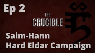 Eldar Hard campaign playthrough  part 2  SaimHann vs Necrons skirmish