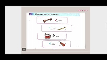 Musical Instruments/Arumbu/1st standard/English/term2/Workbook 