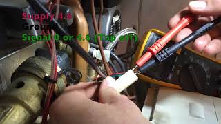 How to test 3 wire flow sensors. Vaillant boiler no hot water. Combination Boiler. My first video.