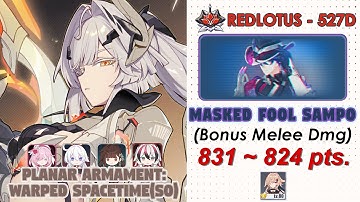 Ex-Abyss RedLotus (527D) V8.5 | Sampo (Melee) | (S0)PAWS w/ FDD, FWS, HLE, PS, Chenxue