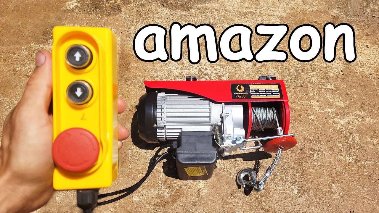 AMAZON Electric Hoist?!? YouTube