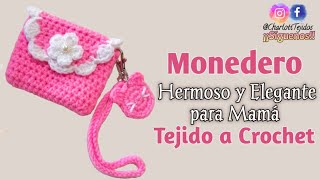Hermoso Monedero para Obsequiar a Mamá /Tejido a Crochet /Emprendimiento Hermoso Monedero para Obsequiar a Mamá /Tejido a Crochet /Emprendimiento