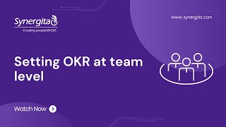 Setting OKR at team level